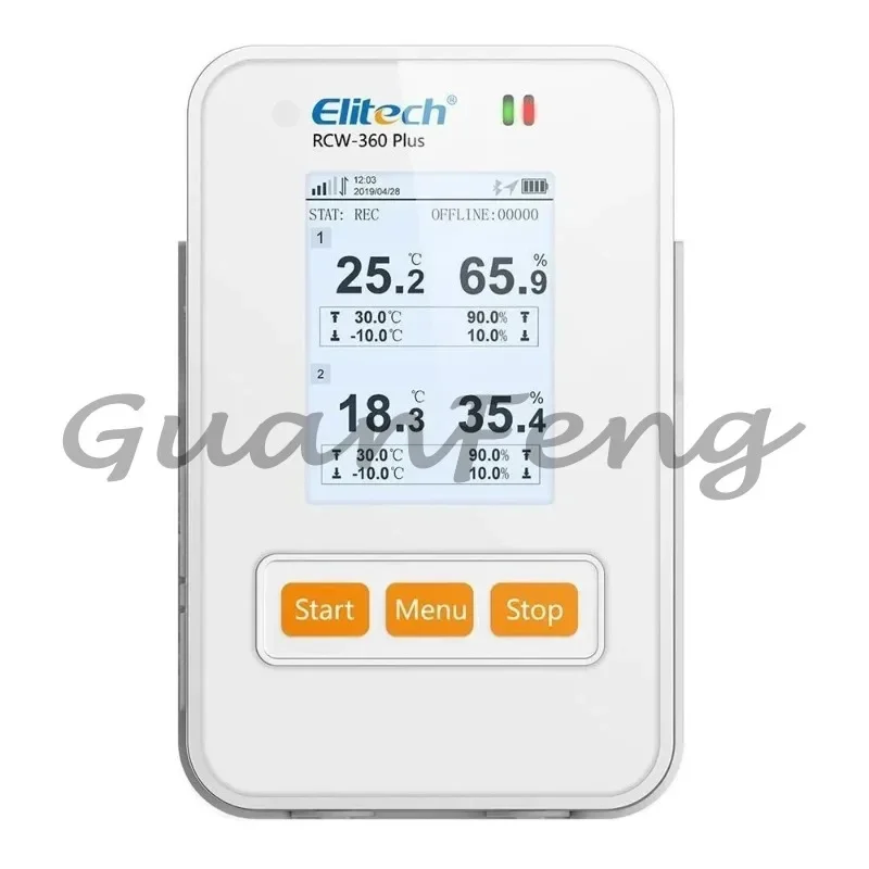 Temperature and humidity monitoring data logger Elitech with 4G & WIFI RCW-360 Plus Real Time