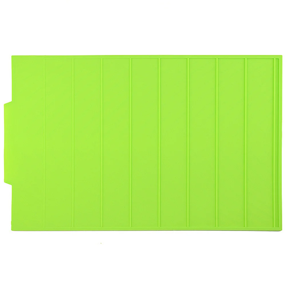 Heat Resistant Silicone Dish Drying Mat Green Antibacterial Dishwasher Safe Kitchen Tool Silicone Drying Mat Kitchen Accessories
