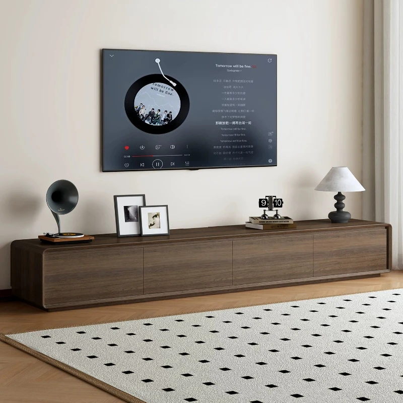 Living Room TV Cabinet Home Panel Unit Entertainment Center Tv Stand Table Items Mid Century Modern Muebles Nordic Furniture