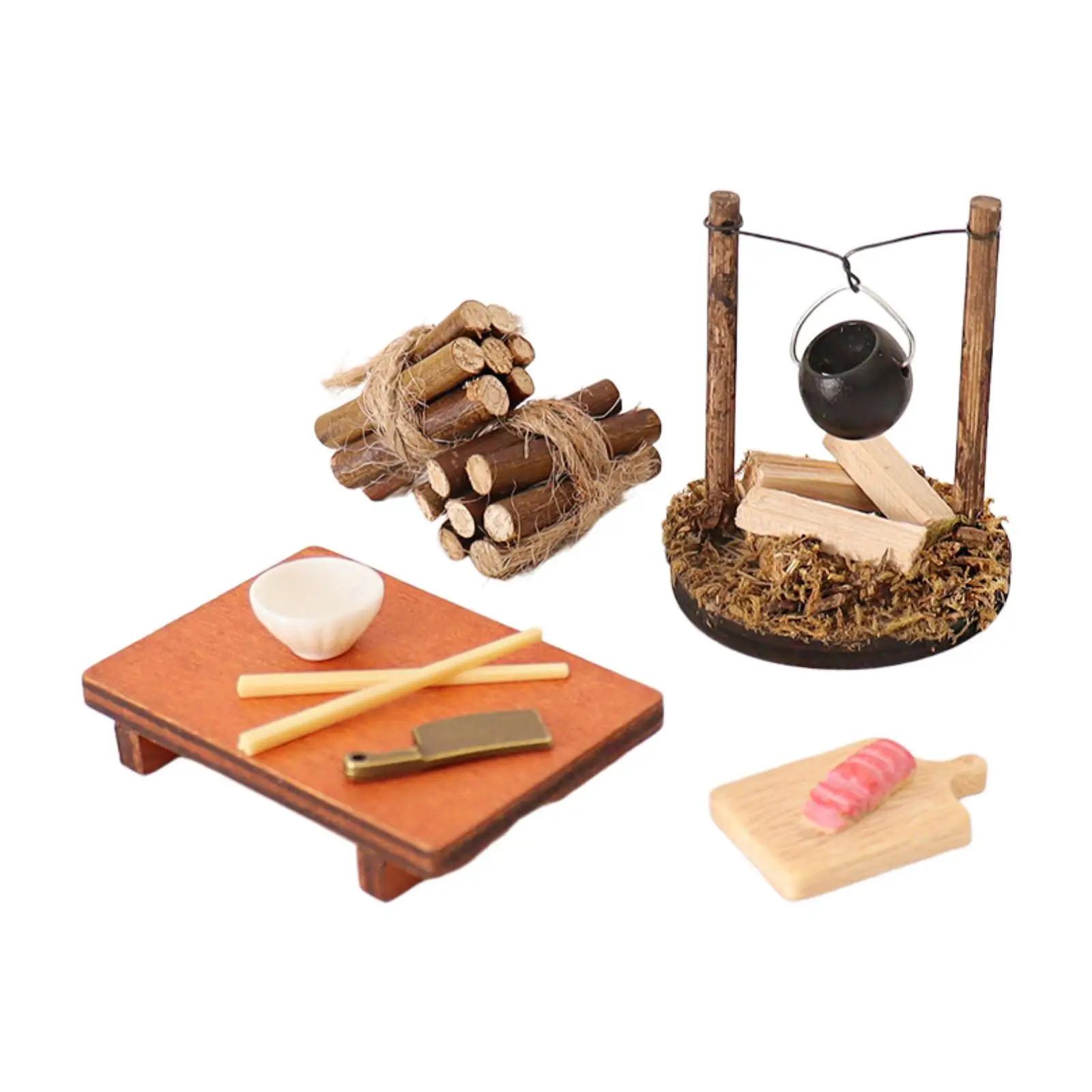 

Doll Camping Accessories Dollhouse Decoration Accessories for 1:12 Scale Dollhouses Store Displays Ornament Dollhouse Furniture