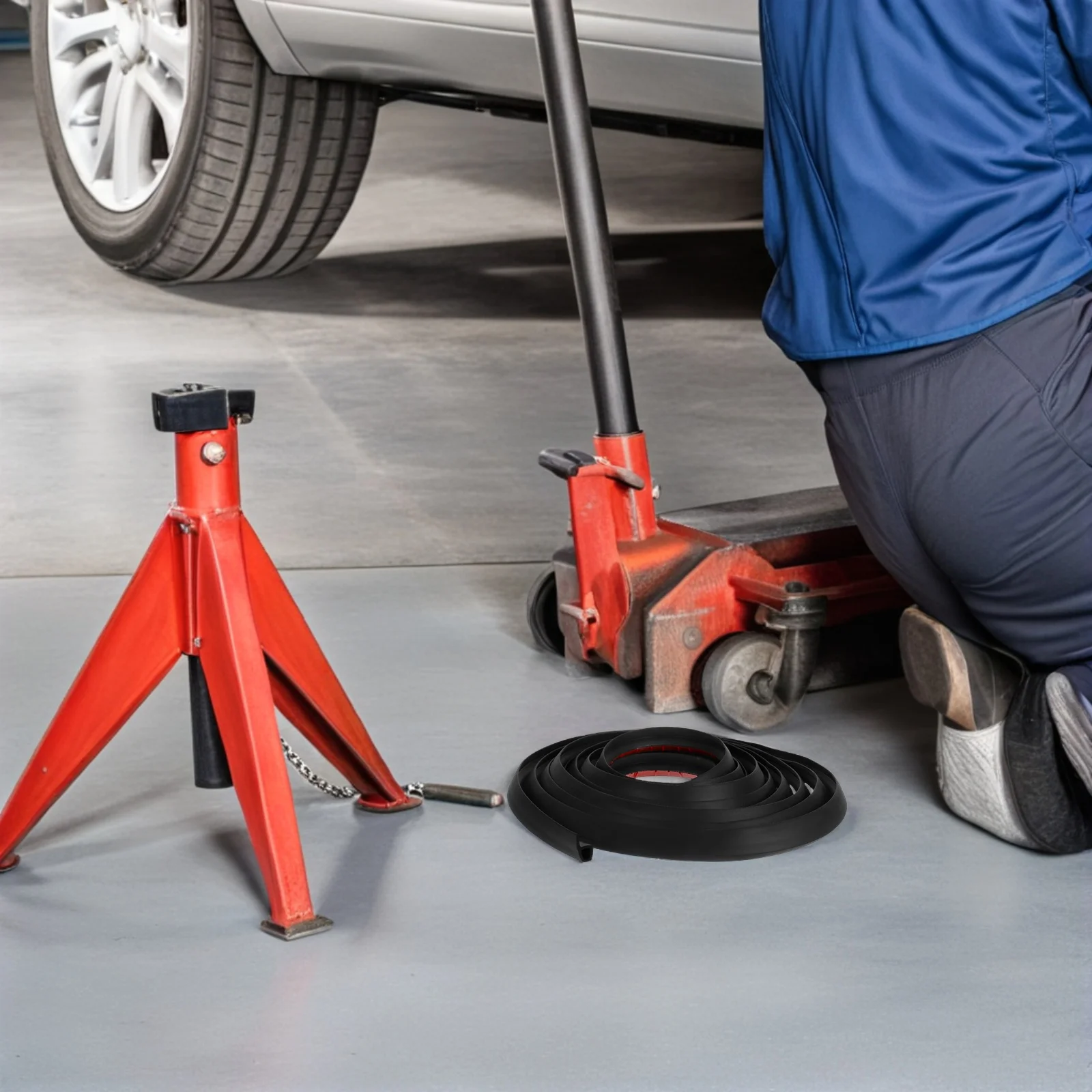 

1 Roll Universal Car Wire Hider Adhesive Backing Cable Concealer For Roof Rack Light Bar Windshield Automotive Wiring Sleeve