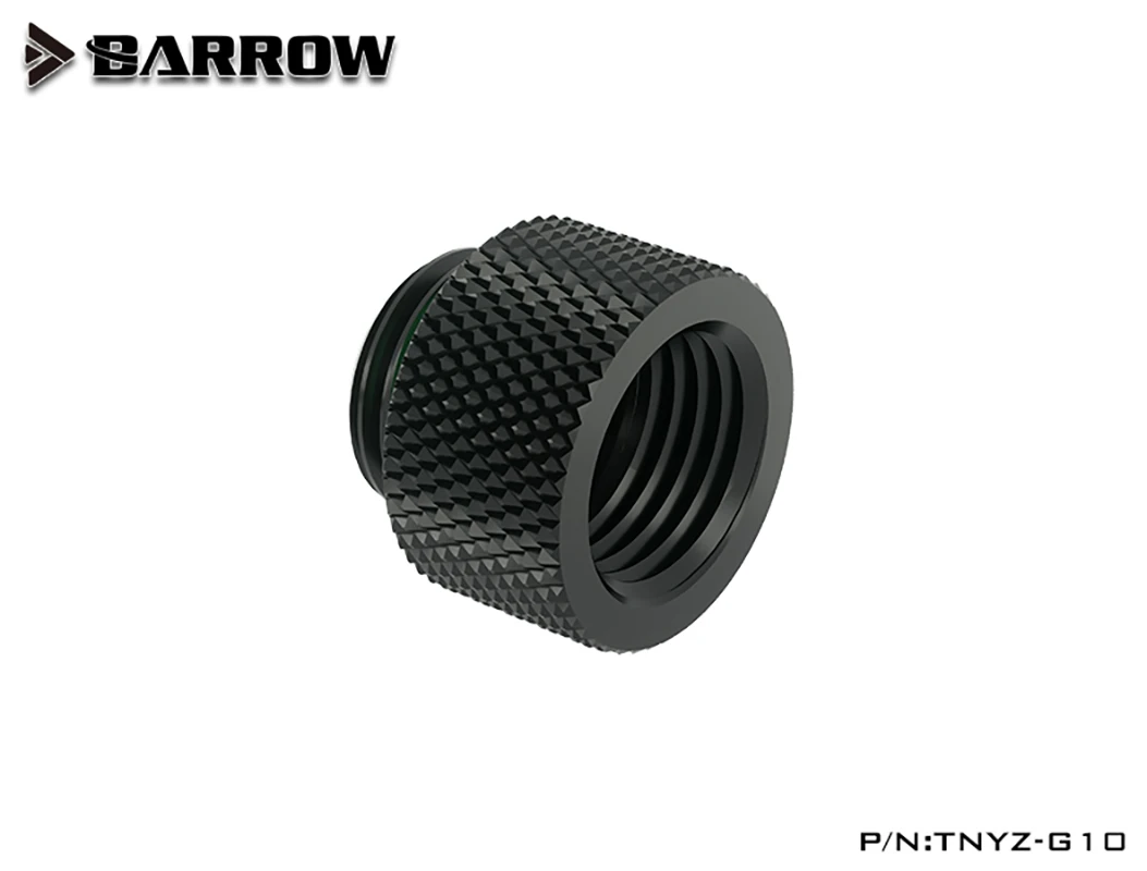 BARROW-adaptador de conexión extensible macho a hembra, sistema de refrigeración de conector, aumento de 10mm de longitud, G1/4 ''M a F