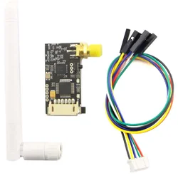 SX1278 lora módulo sem fio, transmissor serial e módulo receptor, 433m