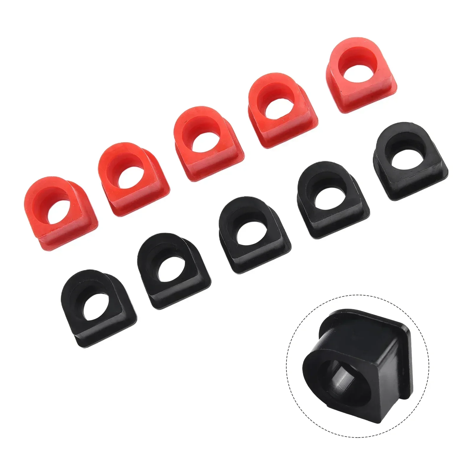 5 Pairs Waterproof Solid Line Plug FOR Anderson Plug Connector Waterproof Fixed Plug 50A-350A Red And Black Design