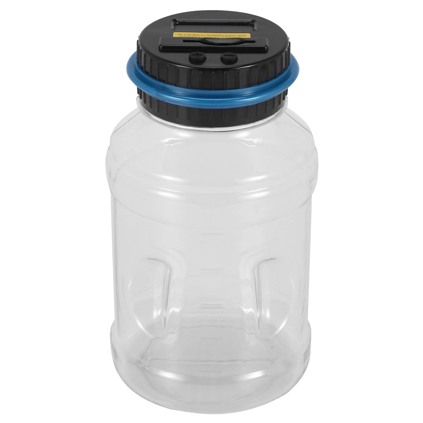 AED5-Electronic Digital Coin Counter Automatic Money Counting Jar Saving Piggy Bank