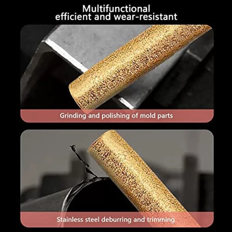 

30Pcs Electric Chain Grinder 3 Size Chainsaw Sharpener Bits, For Chain Saw, (5/32Inch, 3/16Inch, 7/32Inch)