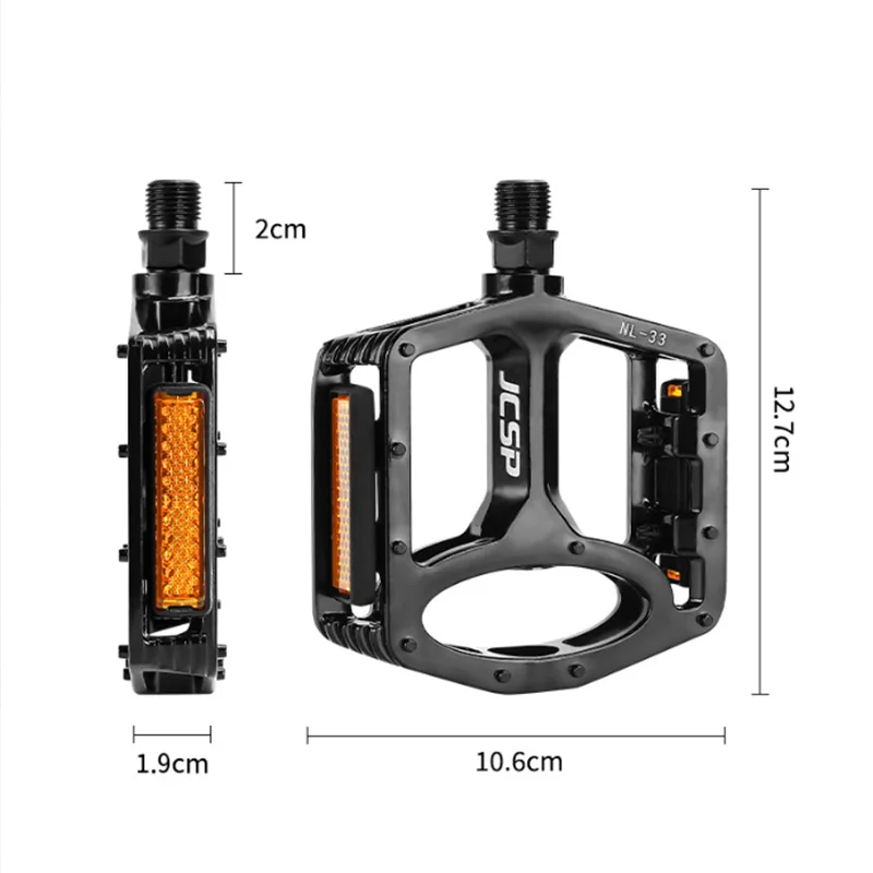 

Mountain bike pedal adaptation AM endurance off-road/road bike ultra light dual DU Peilin bearings aluminum alloy anti-skid peda