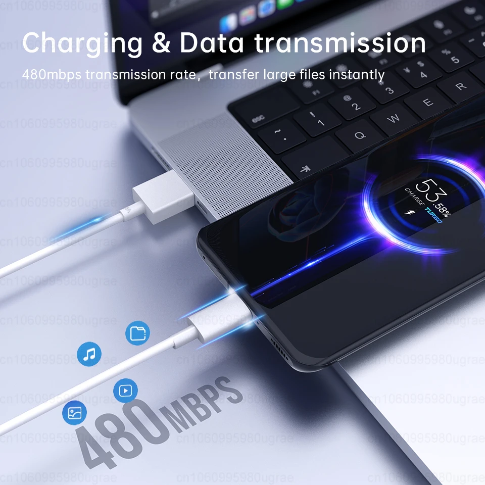 كابل شاحن Xiaomi الأصلي 120 وات Usb نوع C 6A سلك شحن توربو لـ Mi 14 13 Ultra Poco F6 M6 Pro Redmi Note 13 12 K70 Civi 4