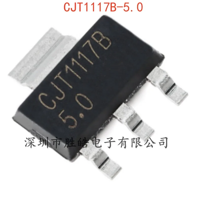 

(10PCS) NEW CJT1117B-5.0 5V 1A Low Differential Voltage Linear Regulator SOT-223 CJT1117B Integrated Circuit