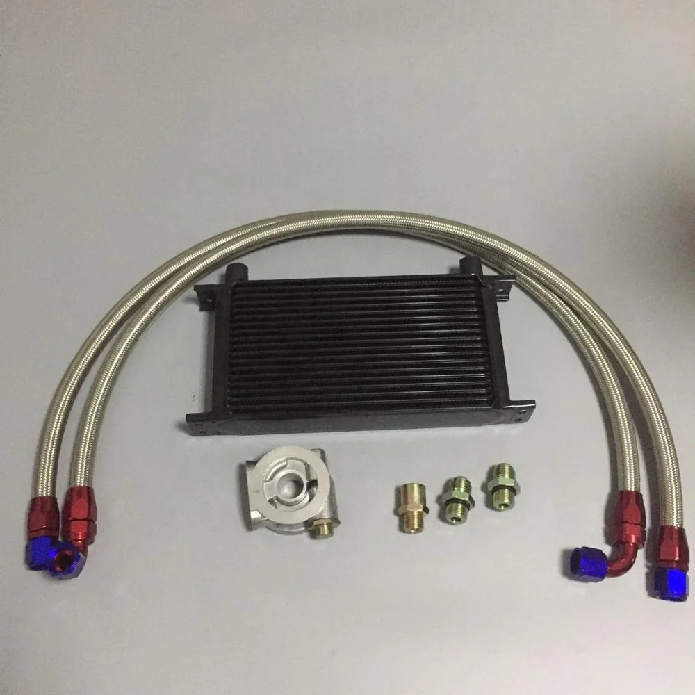 High performance engine oil cooler for Ford Focus RS