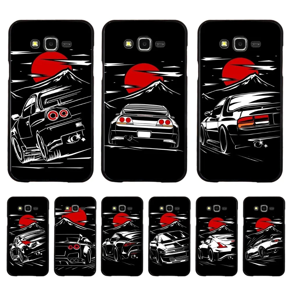 Japan JDM Sports Cars Male Men Phone Case For Samsung J 7 plus 7core J7 neo J6 plus prime J6 J4 J5 Mobile Cover