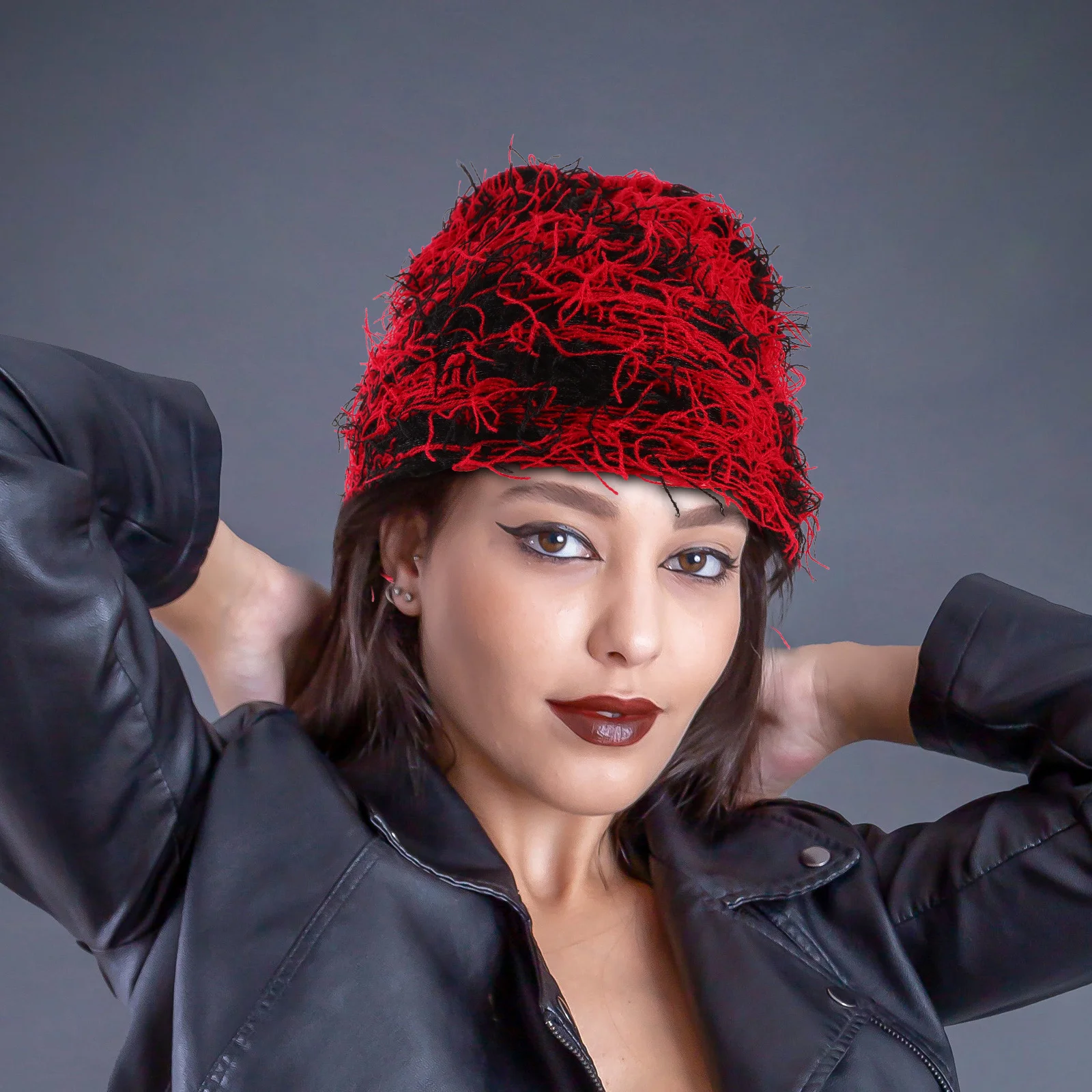 

Beanie Hat Women Wool Yarn Knitted Warm Casual Fashionable Outdoor Headwear Soft Beanie for Daily Wear Hat for Women