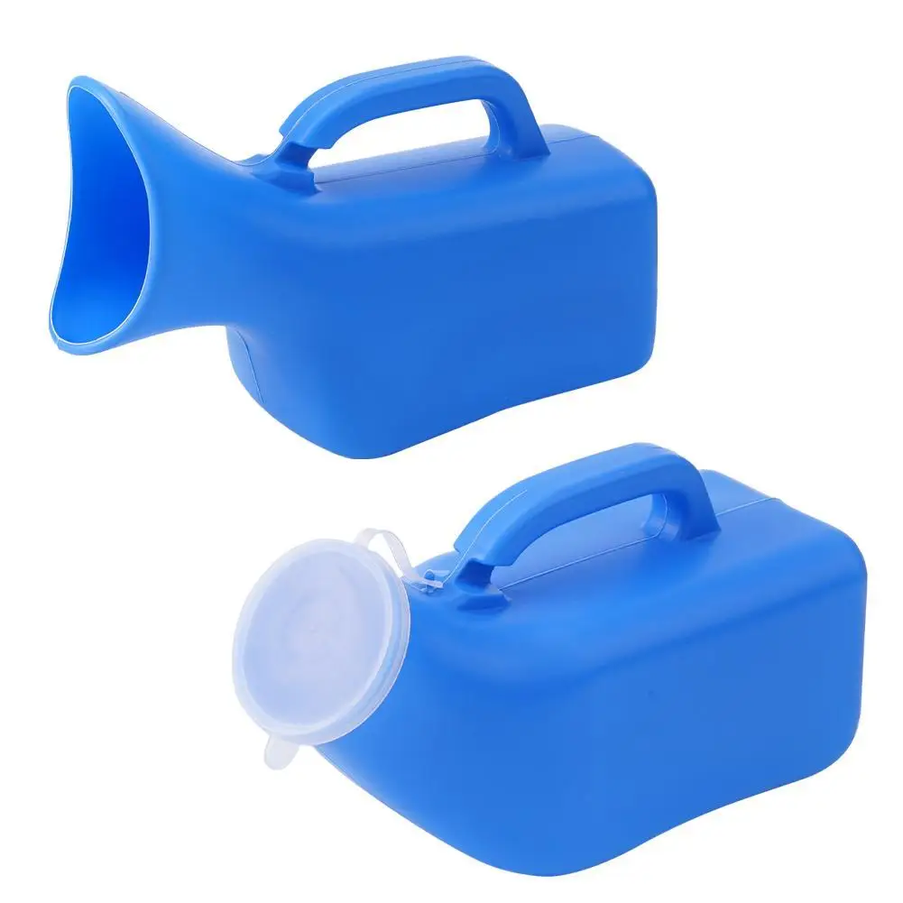 1000/1200ML Portable Plastic Mobile Urinal Toilet Aid Bottle Outdoor Camping Car Urine Bottle For Women Men Journey Travel Kit