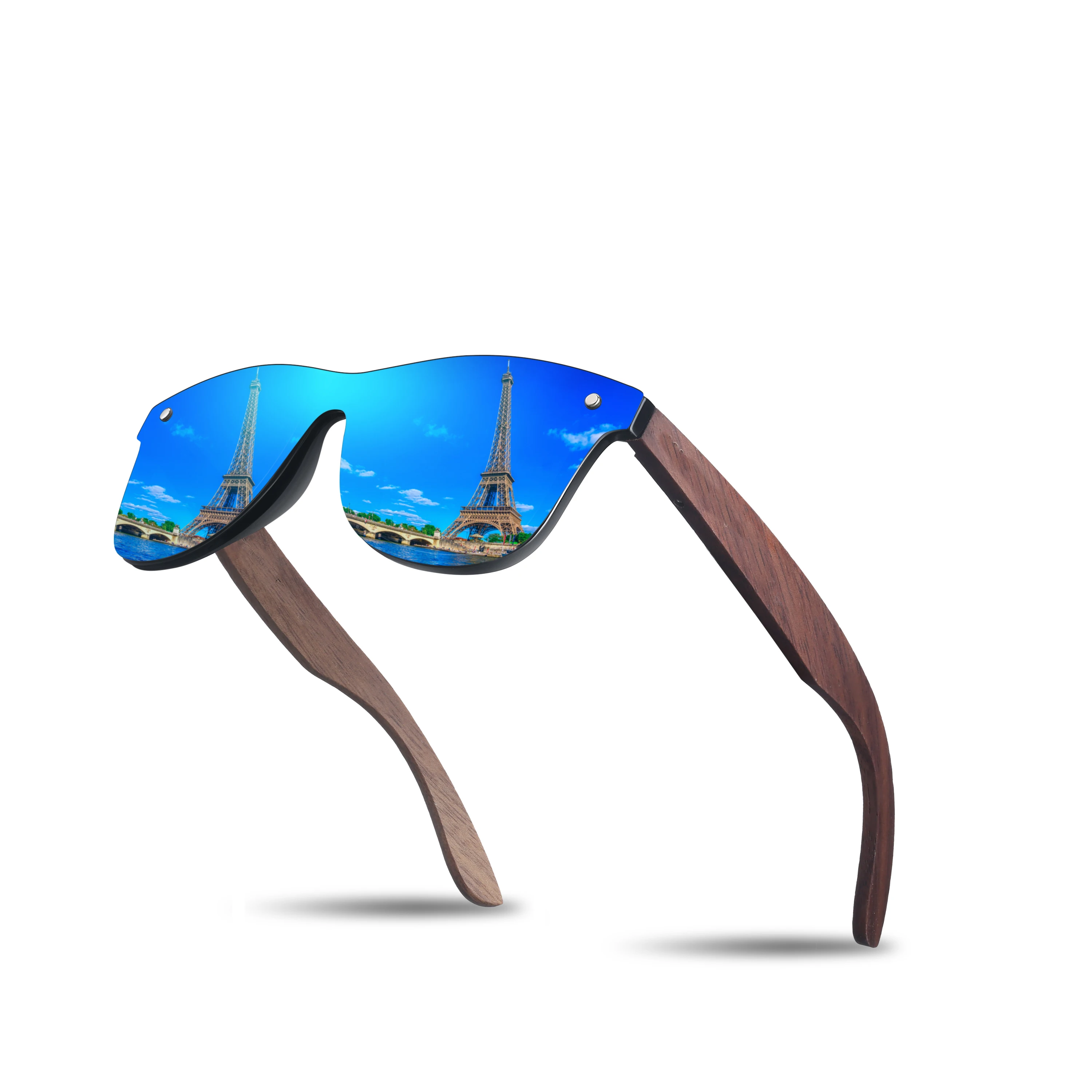 

BC 6pieces,sunglasses each engraved with VIP logo Bamboo WOOD GLASSES