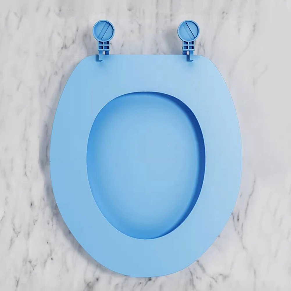 Coprisedile per WC a forma di U con meccanismo di chiusura ammortizzata e design a sgancio rapido per una pulizia e un'installazione semplici