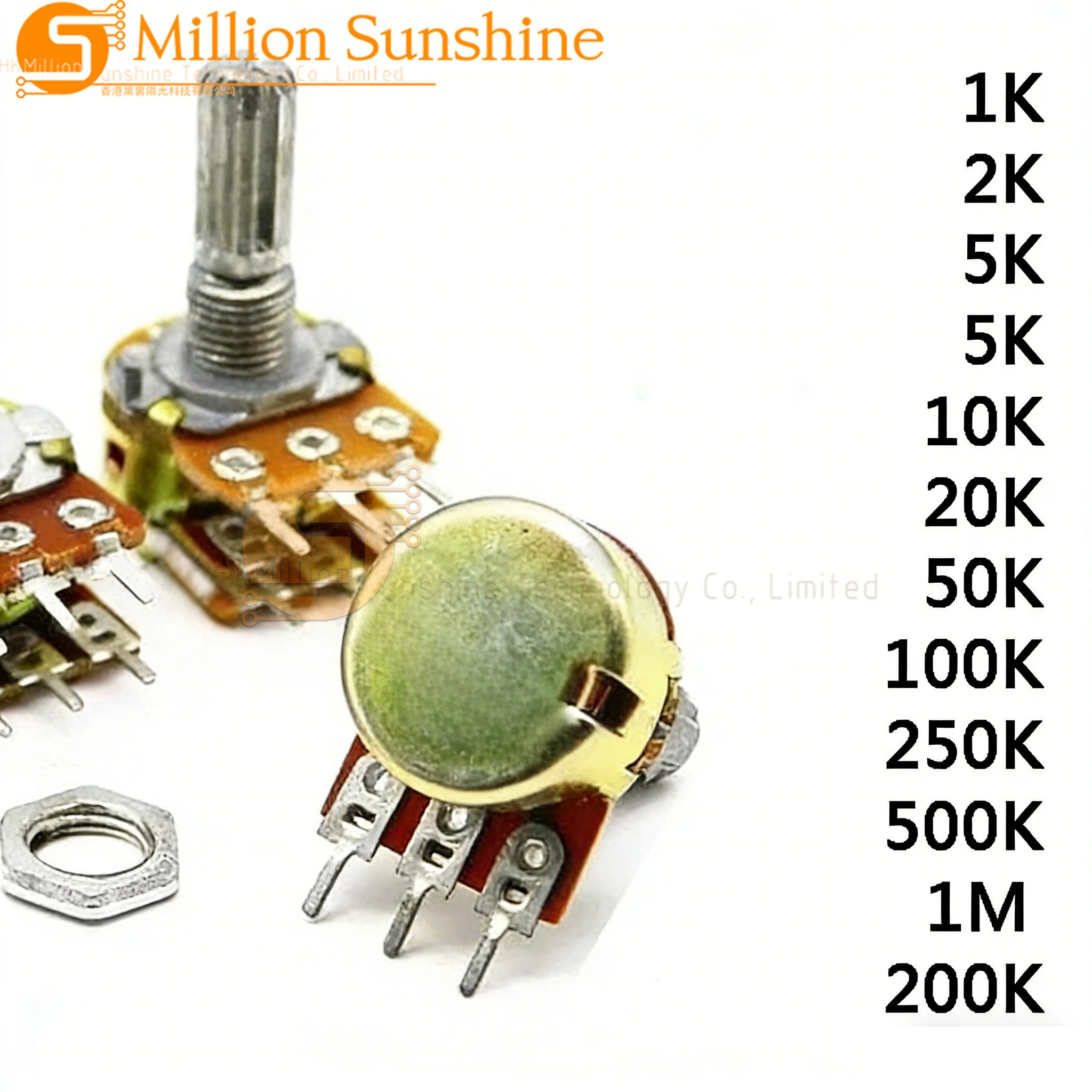 5PCS WH148 Single P…