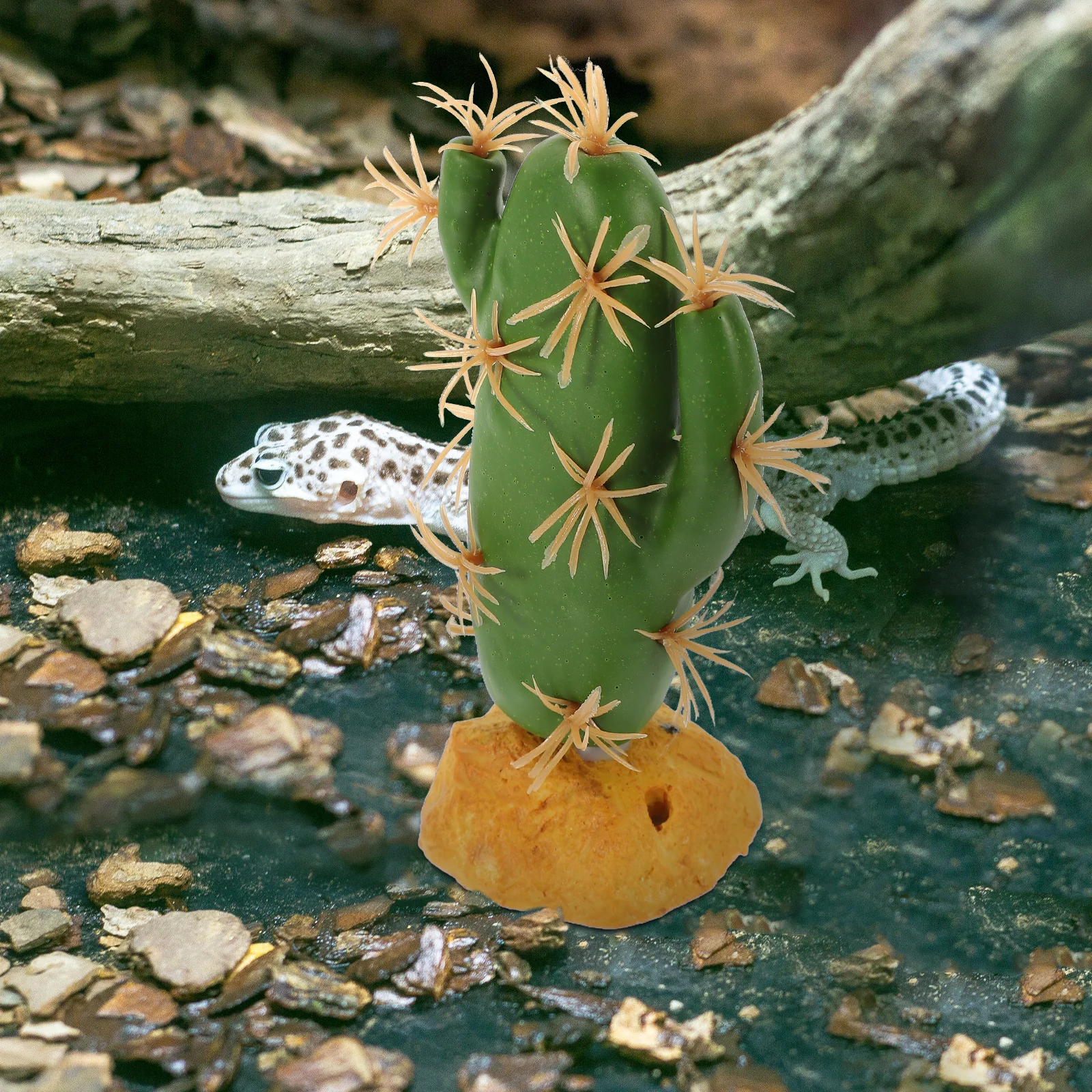 

Decorative Plant For Reptile Tank Artificial Cactus Terrarium Decor Reptile Habitat Accessories Lizard Tank Ornament Aquarium