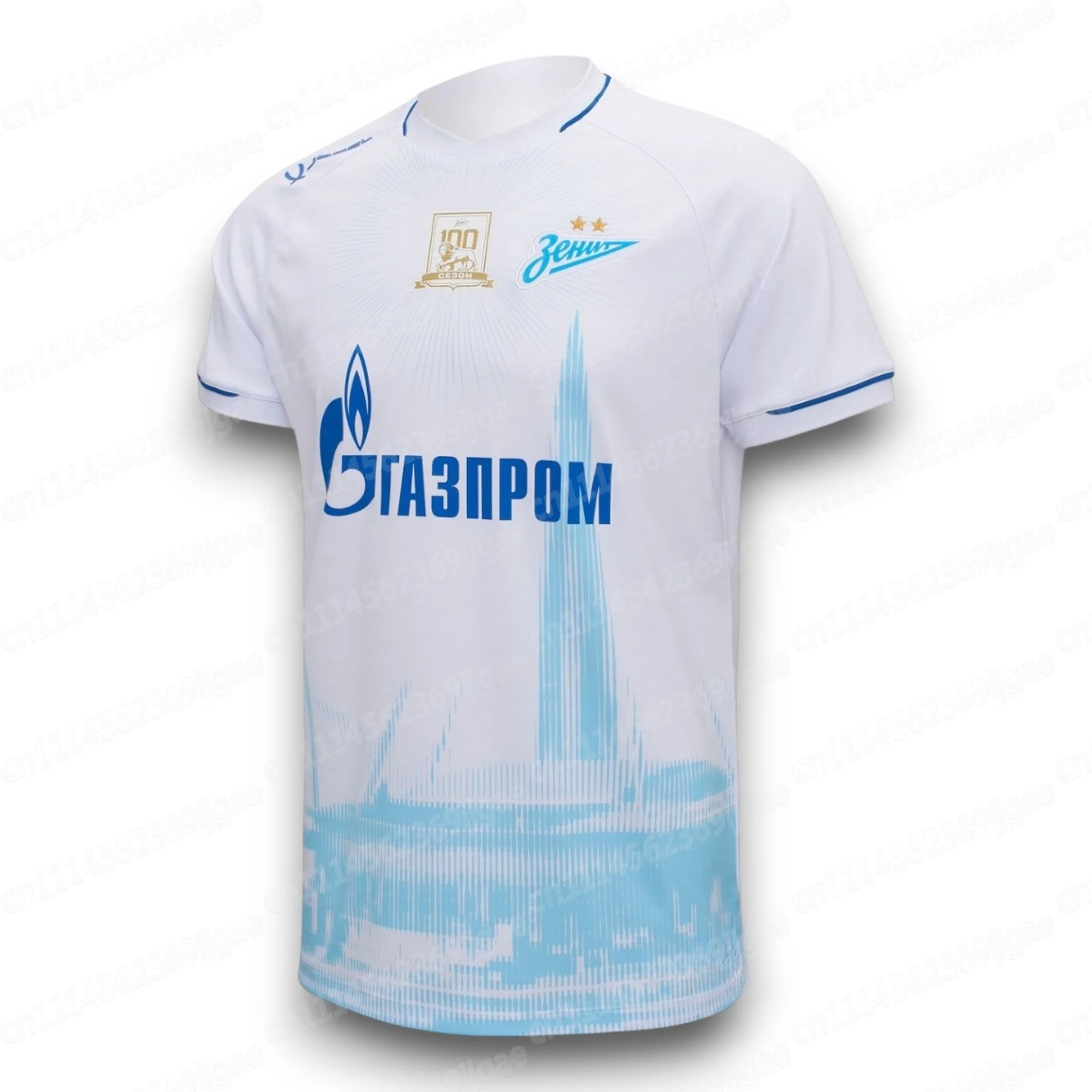 Zenit, St. Petersburg, Russland Fußballtrikot Blaues Fußball-T-Shirt Atmungsaktives Sport-Oberteil Geeignet für Fans und Familien – Detail 11