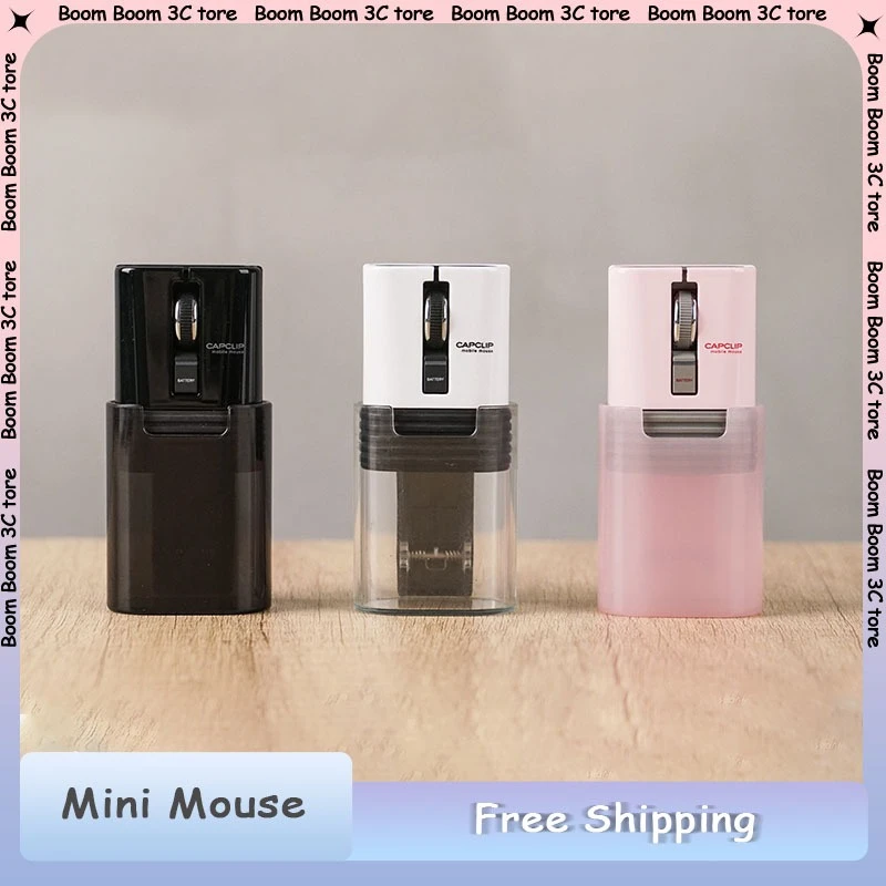 

Elecom Mini Portable Bluetooth Mouse Mute Chargeable Lightweight Long Endurance Office Wireless Mouse for PC Laptop Accessories