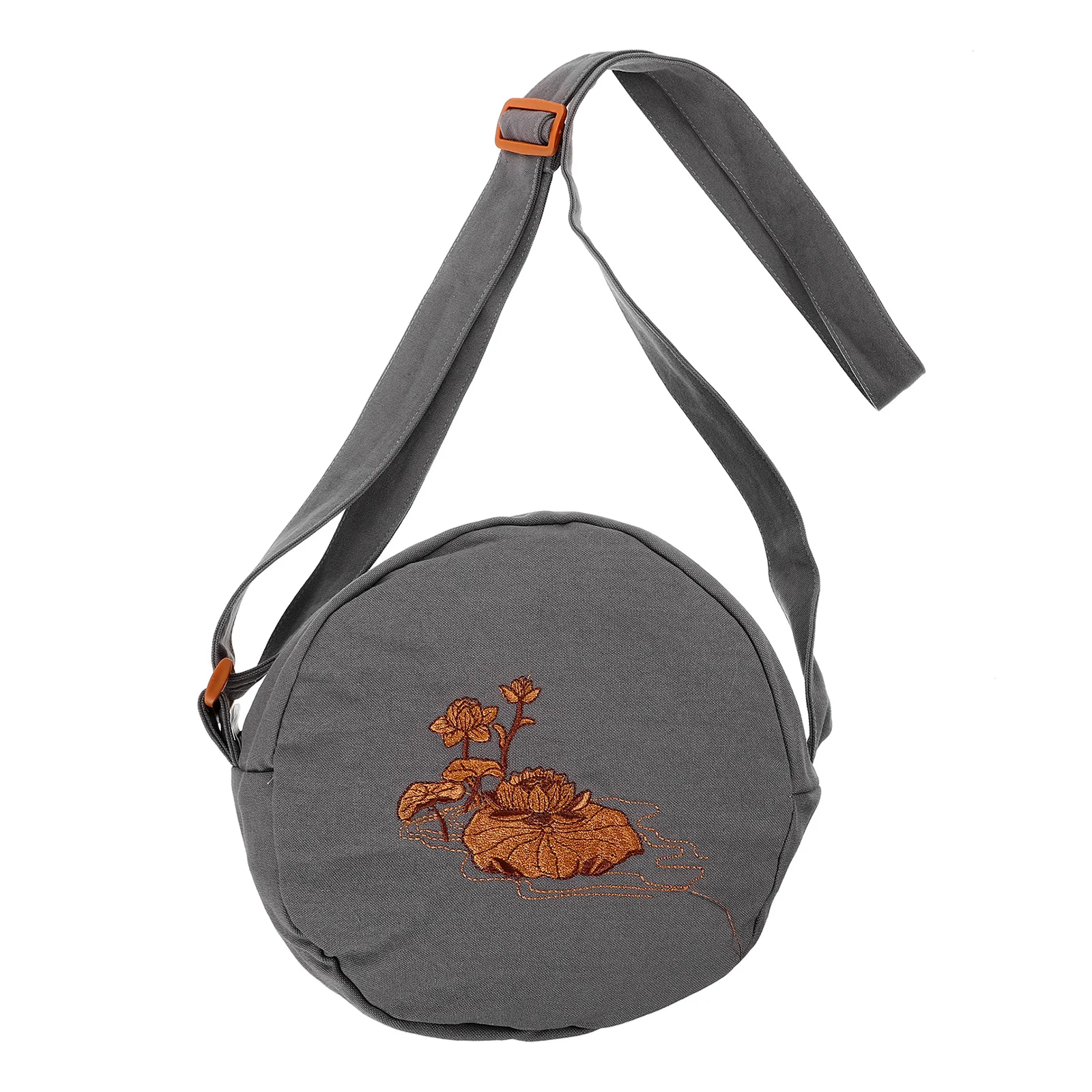 

Lightweight Singing Bag Small Storage Case Meditation Zipper Closure Travel Holder For Outdoor Use Mindfulness Bowl Pouch