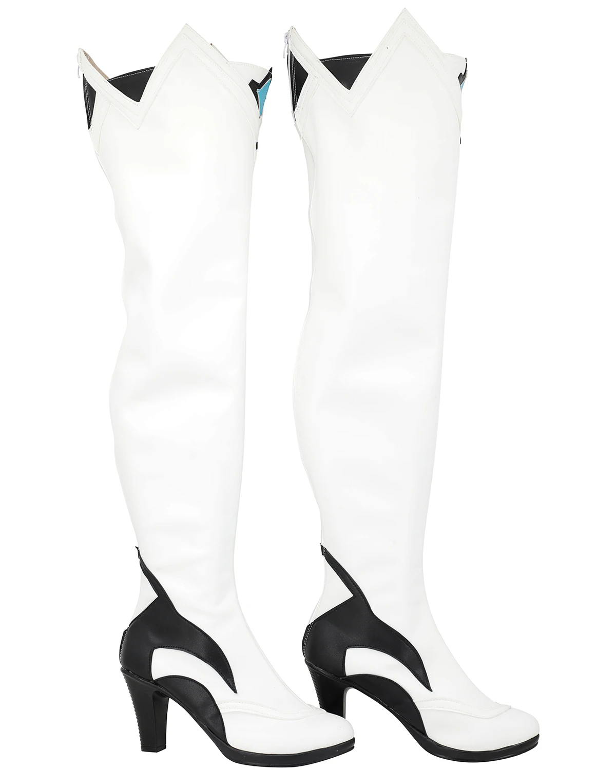 Honkai Impact 3 Herrscher of Truth Bronya Cosplay Schuhe Benutzerdefinierte weiße Stiefel jeder Größe