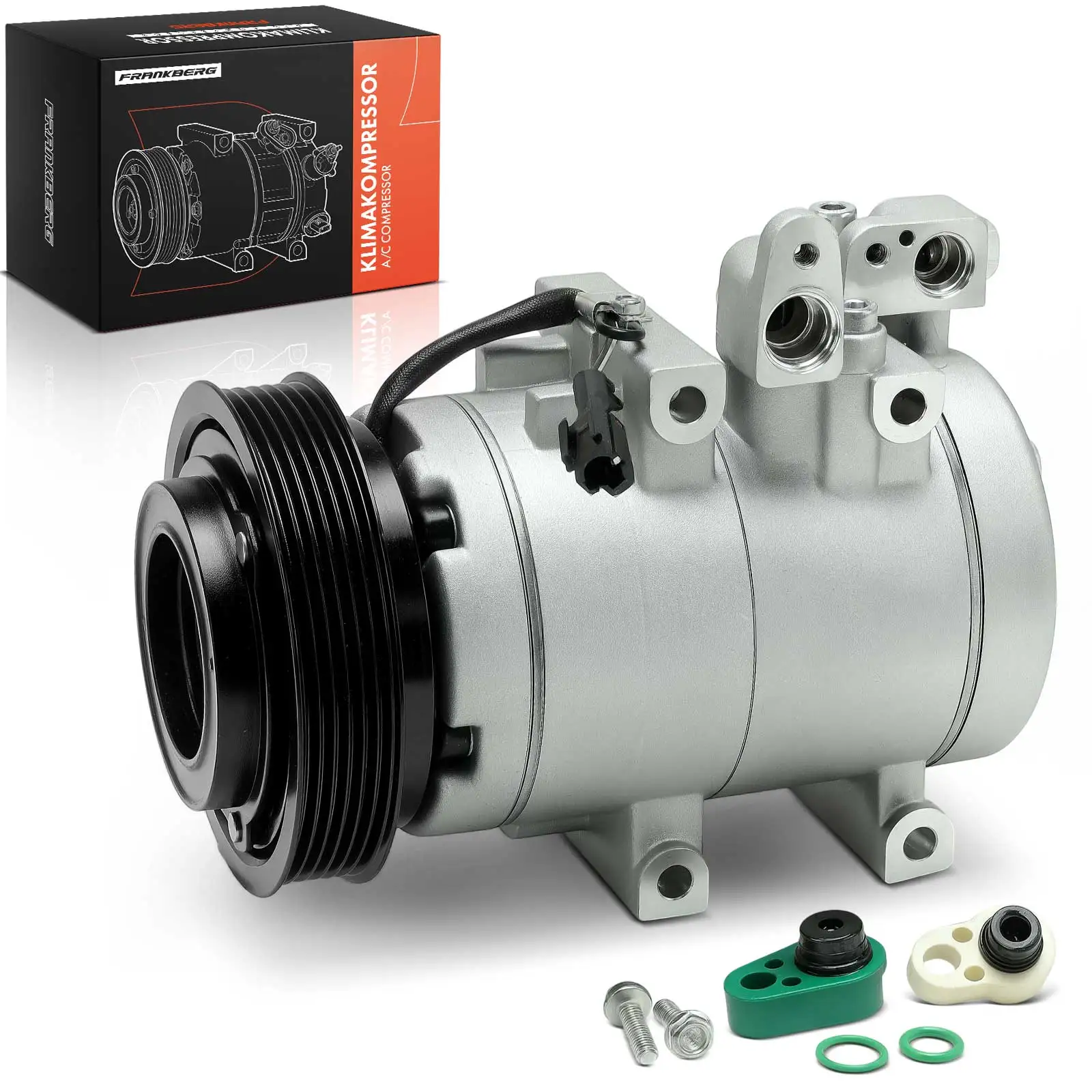 Frankberg 1x compresseur de climatisation pour Hyundai Highway Santa Fé I SM KIA Magentis GD MS 2001-2006 9770138170 9770138171 9770138171RU