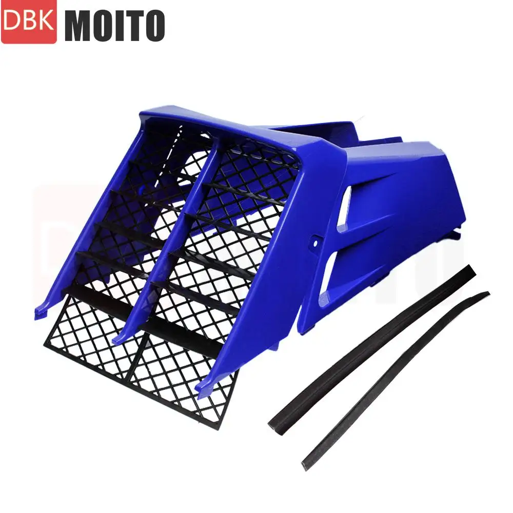 Motorcycle Plastic Gas Tank Side Covers With Grill For Yamaha Banshee350 Banshee 350 YFZ350 1987-2006 ATV Accessories