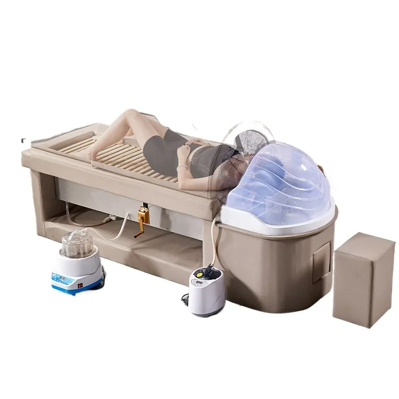 HSN head therapy fumigation moxibustion dual-purpose integrated bed sweat steaming home whole body physiotherapy fumigation