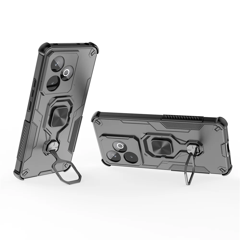 ل ممن لهم Realme GT7 5G حافظة فاخرة حلقة الغطاء الخلفي حامل درع للصدمات حافظة ل ممن لهم Realme GT7 GT 7 Realme GT7 الحالات الهاتف