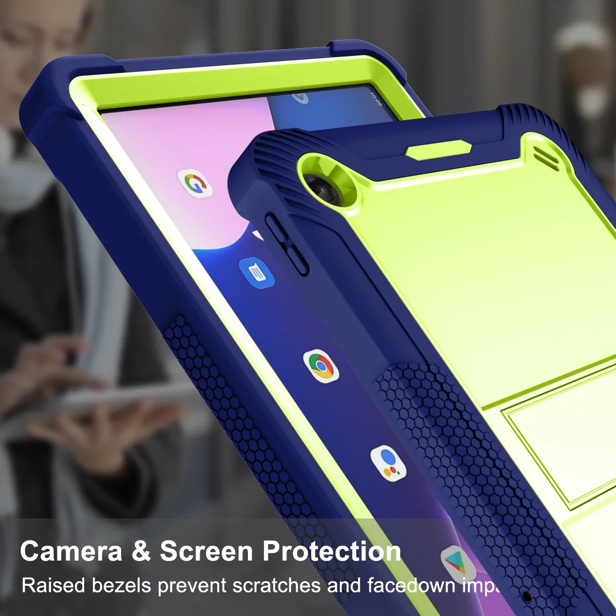 Heavy Armor Stand Tablet Case for Lenovo Tab M11 M10 3rd Gen TB328FU TB328XU 2022 TB125FU 128FU FHD TB-X606F HD TB-X306F Cover