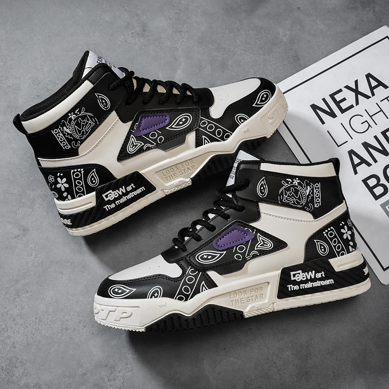 Новые мужские спортивные парусиновые туфли для занятий спортом на открытом воздухе — легкий и удобный дизайн с толстой подошвой для амортизации и поддержки. Идеально подходит для пеших