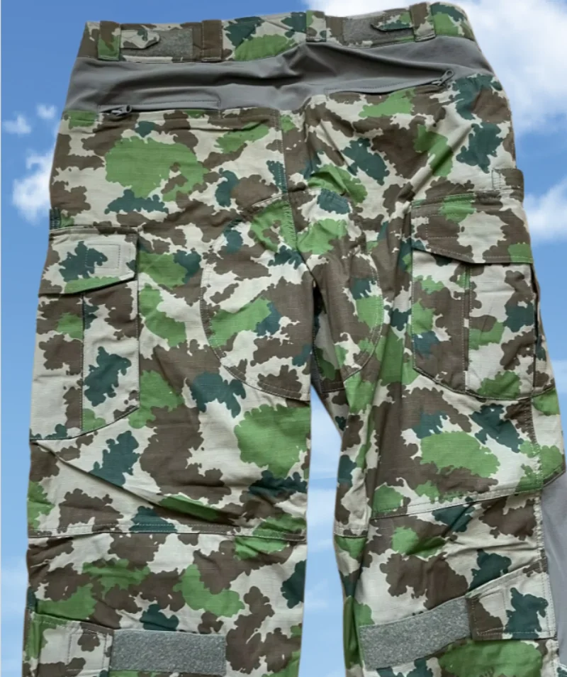 East German potato camouflage durable work pants, outdoor battlefield G3 tactical pants, customizable colors view 3