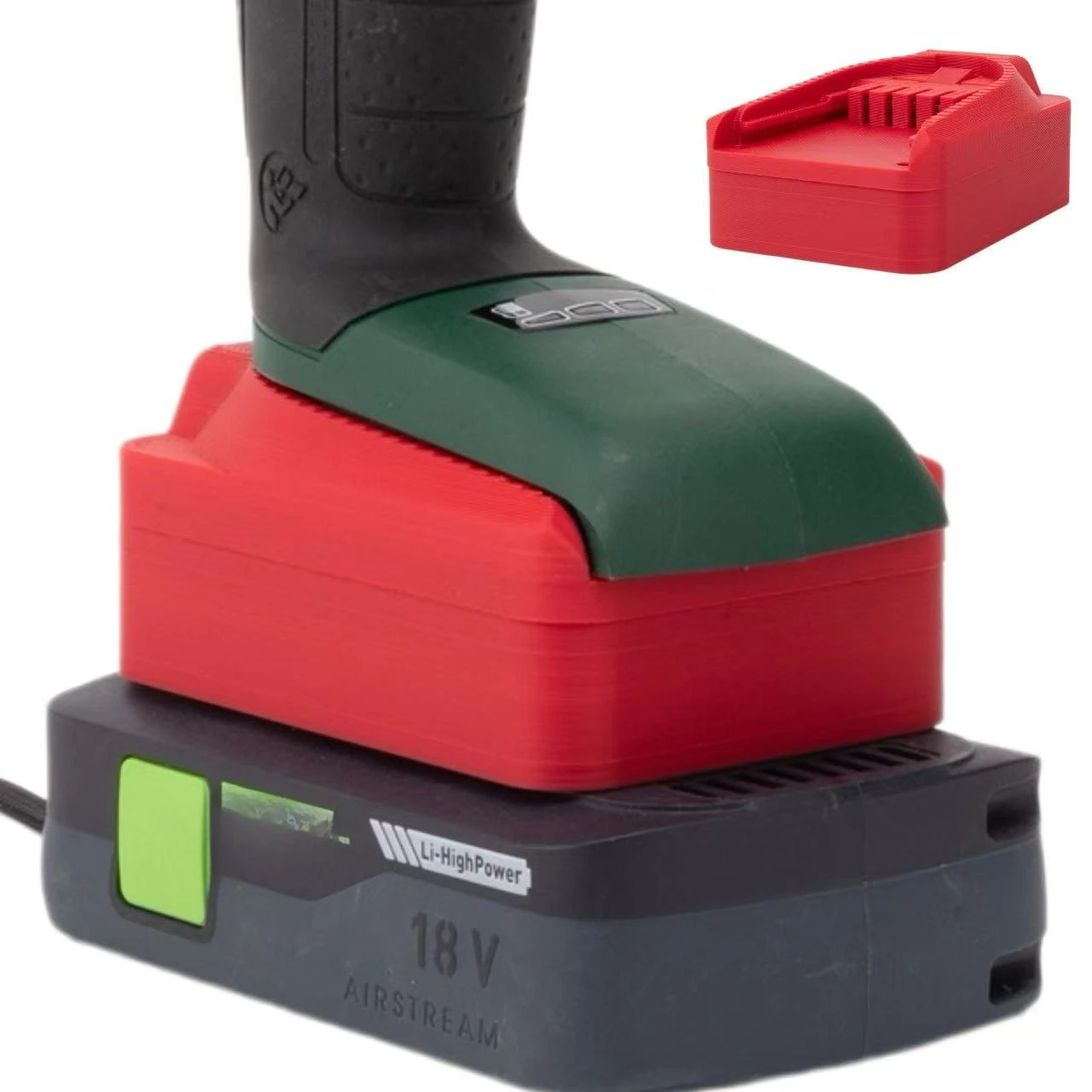 

For Festool Series 18V Li-ion Battery Replace to Bosch Battery Adapter