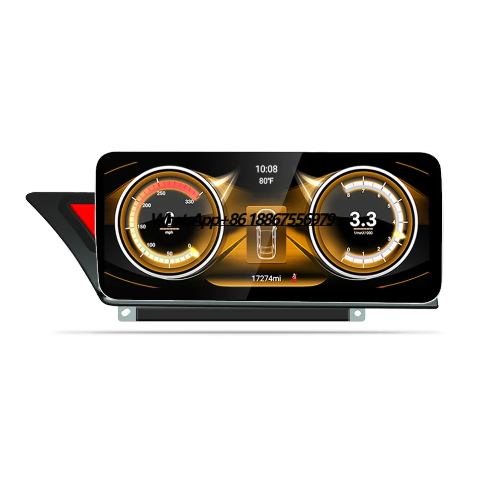 

12.3" Android 10 Touch Radio Navigation Navigator MMI 2G Head Unit Screen for A4 B8 A5 B7 B9 2007 2008 2010 2011 2016