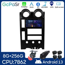 Radio Android per Hummer H2 2002 - 2007 lettore multimediale Video per auto Autoradio schermo di navigazione GPS HDR 5G WIFI BT No 2Din DVD