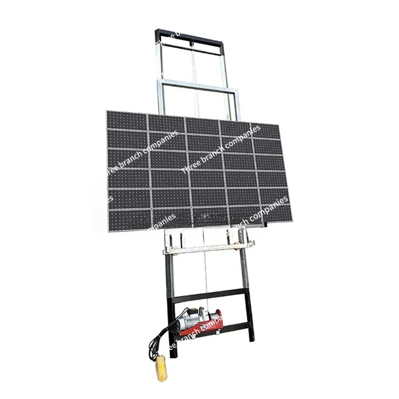 

Электрический грузовой подъемник 12 м, лифт, солнечная панель, автоматическая платформа, внутренняя и наружная декоративная таль