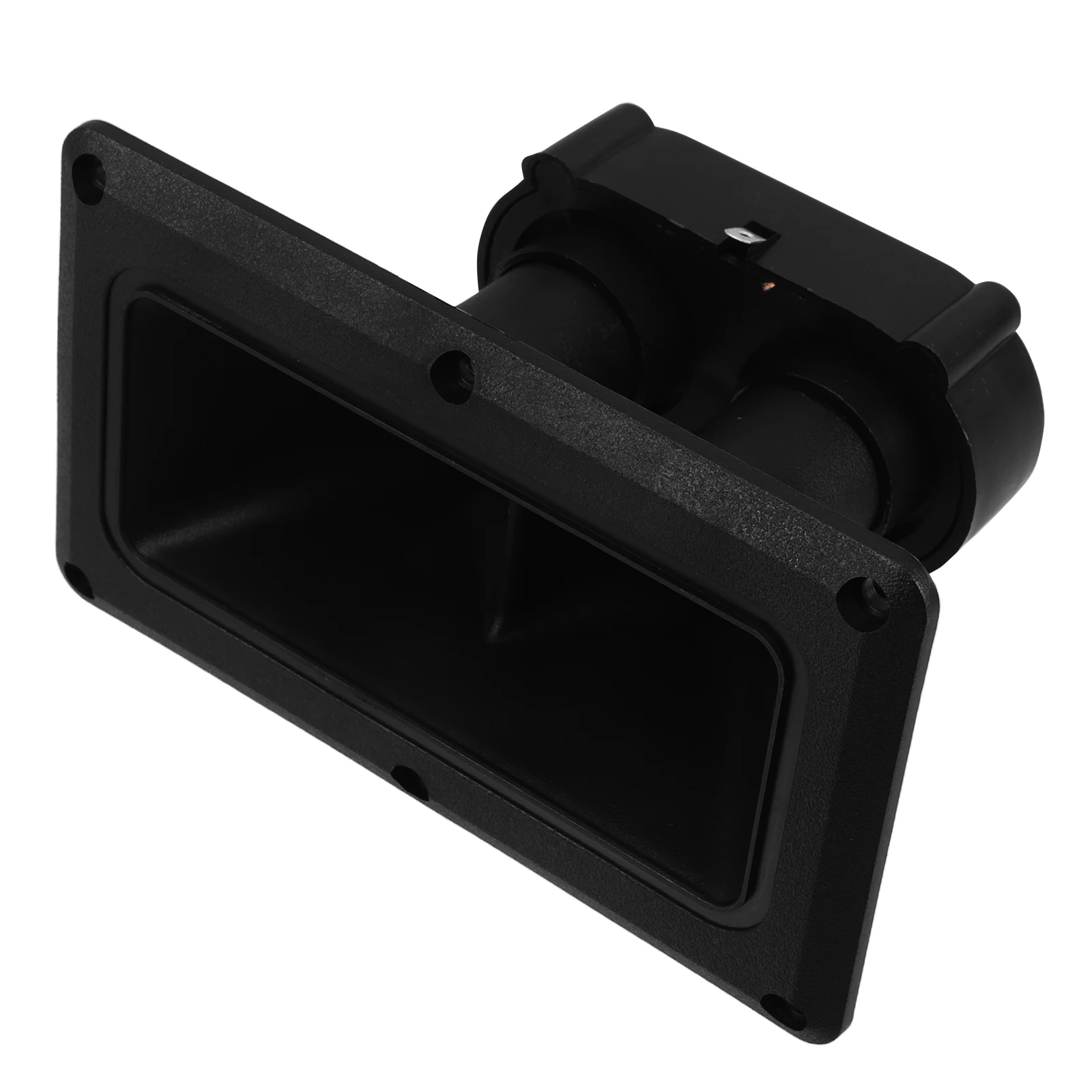 

Dual Horn Audio Accessories Powerful Sound Pressure Stage Outdoor Bird Call Training Plastic Tweeters Speaker Parts Rectangle