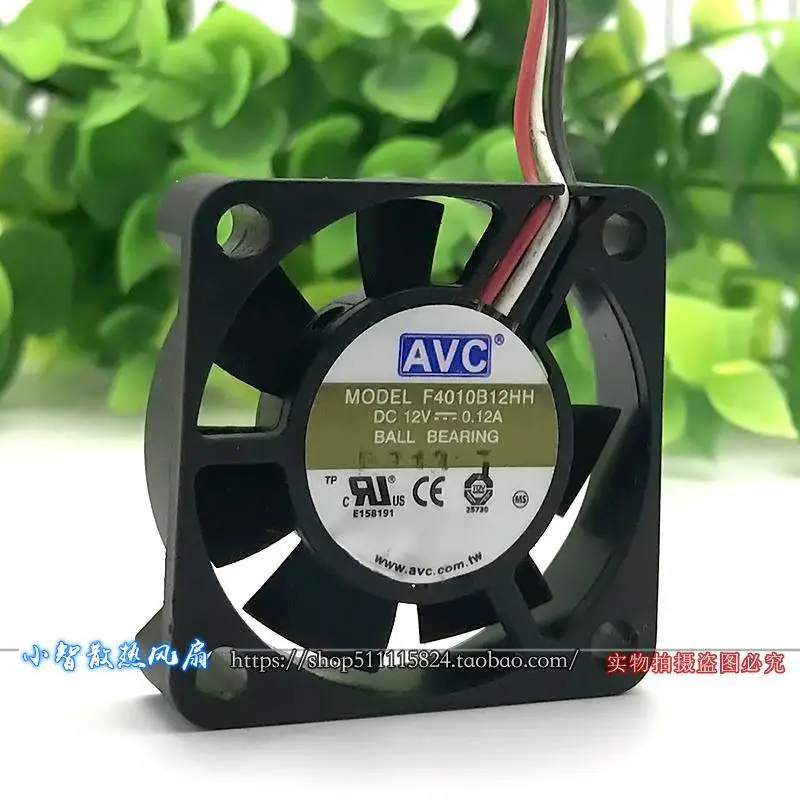 ORIGINAL F4010B12HH 12V 0.12A 4010 40*40*10mm NEW COOLING FAN RADIATOR