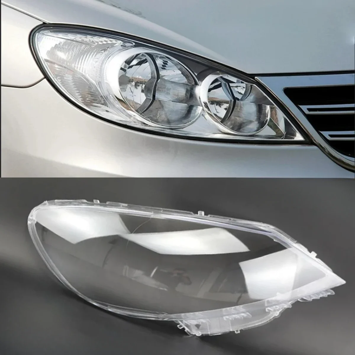 

Чехол для фары Volkswagen VW Lavida, прозрачный чехол для фары, замена оригинального абажура из плексигласа 2008 2009 2010 2011