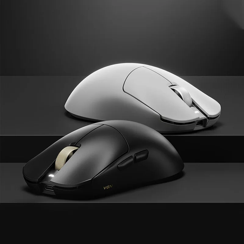 Vgn libélula f2 tri-mode paw3395/3950 8k e-sports série pro max/ultra + mouse sem fio gamer personalizado menor movemen mouse