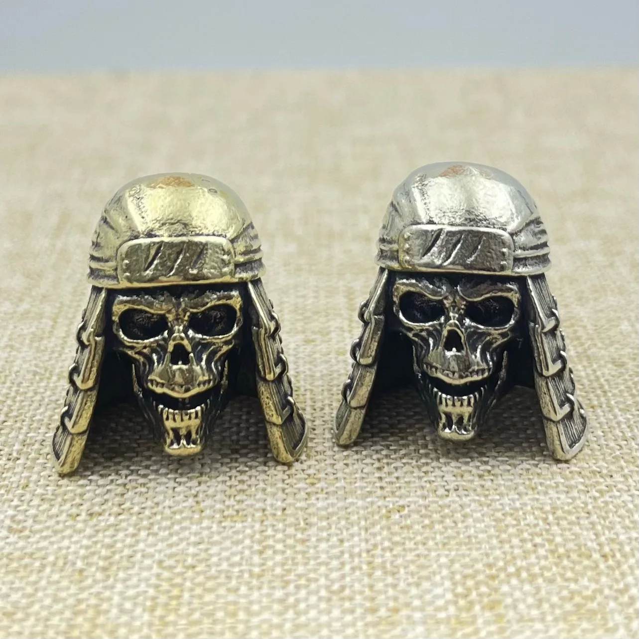 Bronze Ninja EDC Umbrella Cord Pendant Keychain DIY Accessory Cross-Border Bestseller Knife Drop Weight Hanging Decoration