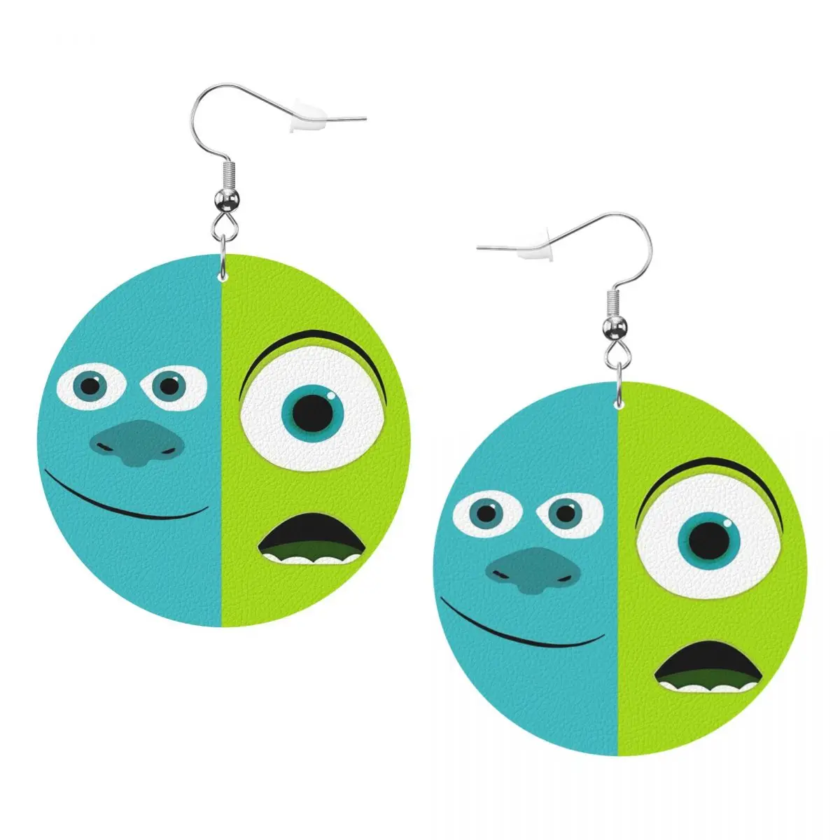 

Кожаные серьги-капли «Университет монстров» для женщин, модные, легкие, для вечеринок и праздников