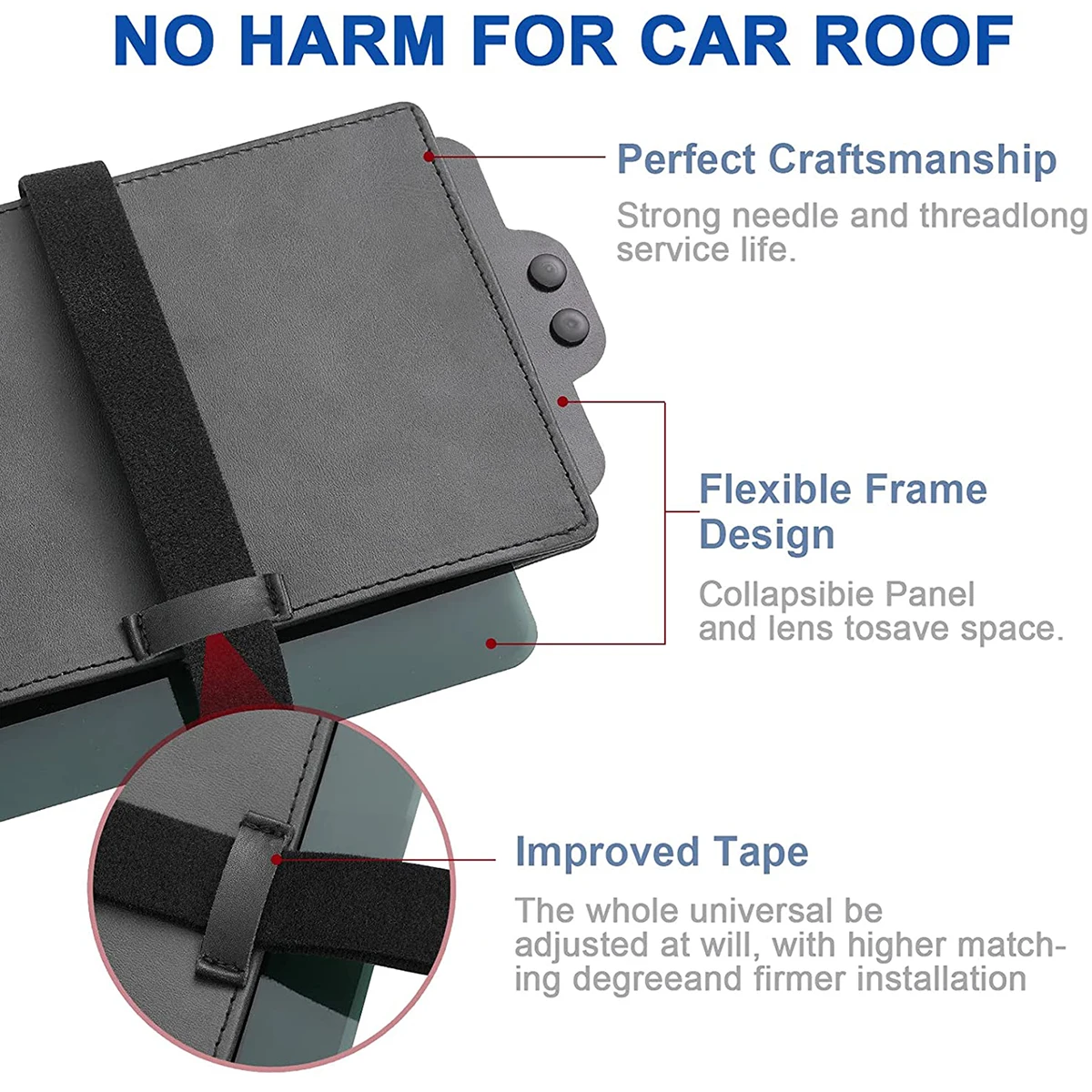 Anti-glare Car Sun Visor Extender Sun Blocker Car Window UV Ray Blocker Sunshade Plate Adjustable Interior Automotive Accessorie