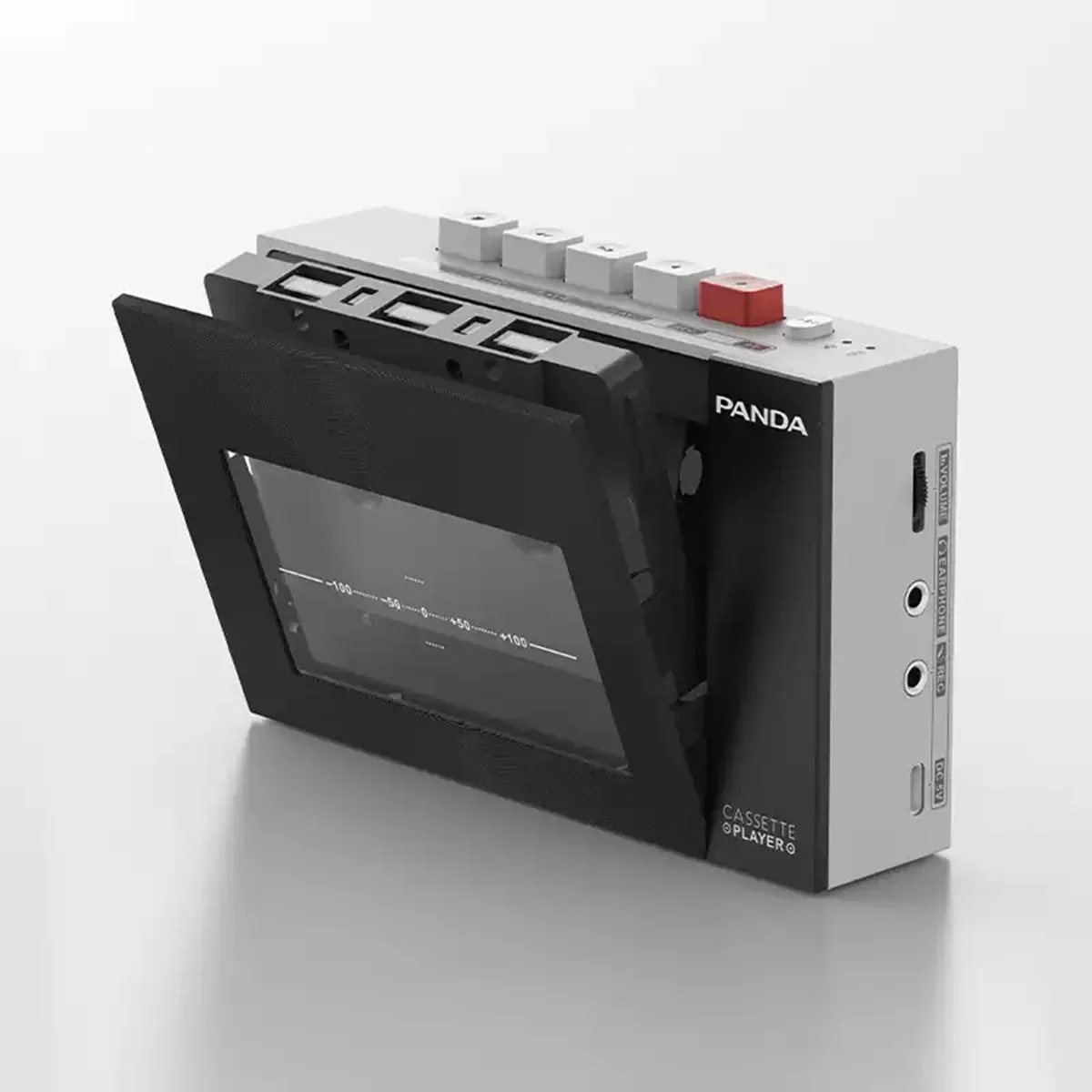 Picture 3: Panda W10 Retro Bluetooth-compatible Cassette Player Tape Recorder Music Player Portable Walkman Audio Multiple Power Supply