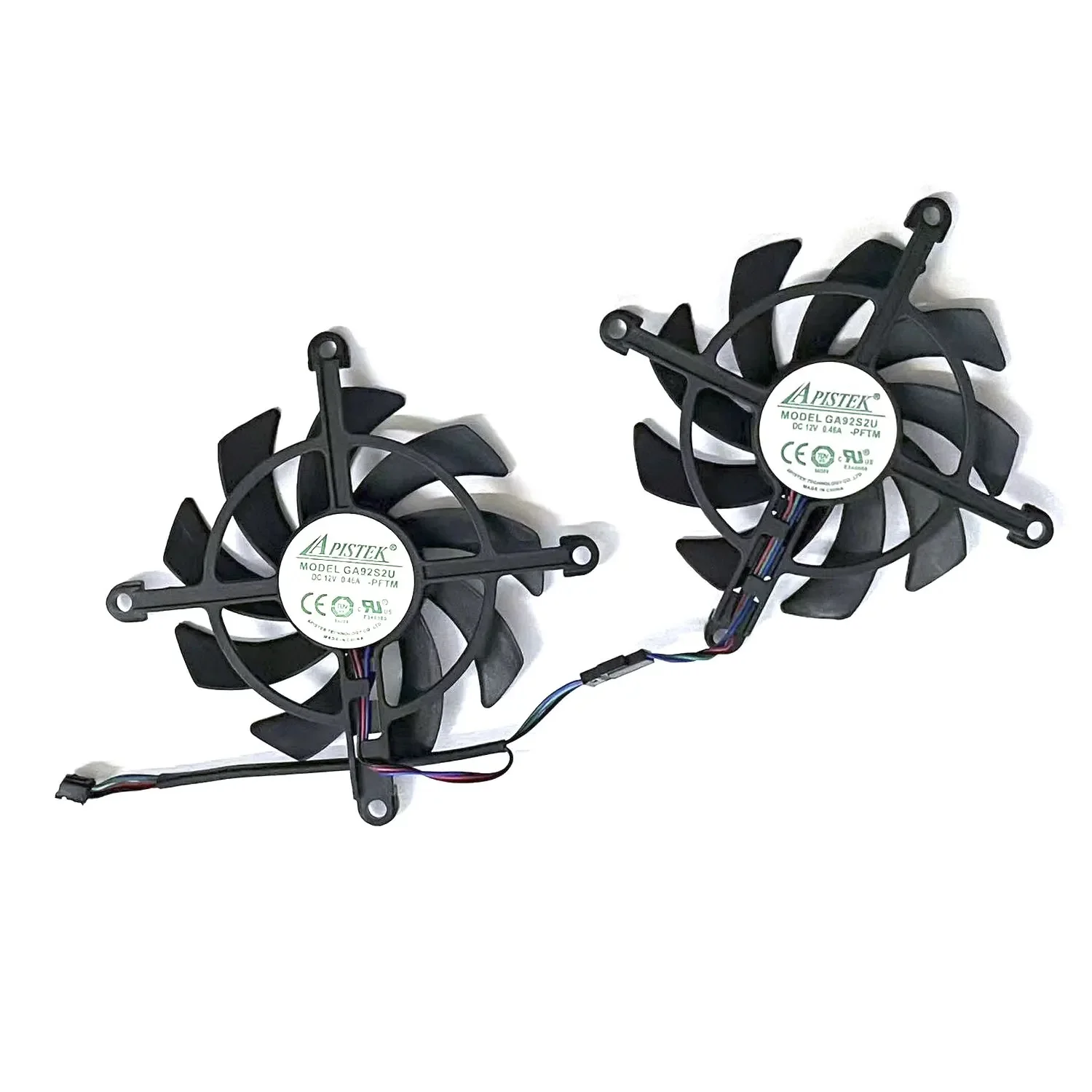 

Вентилятор GA92S2U 4PIN для видеокарты RTX 3060 Ti, Yeston RTX 3050, 3060, 3060TK LHR 8GB, вентилятор для видеокарты Gaia Earth God