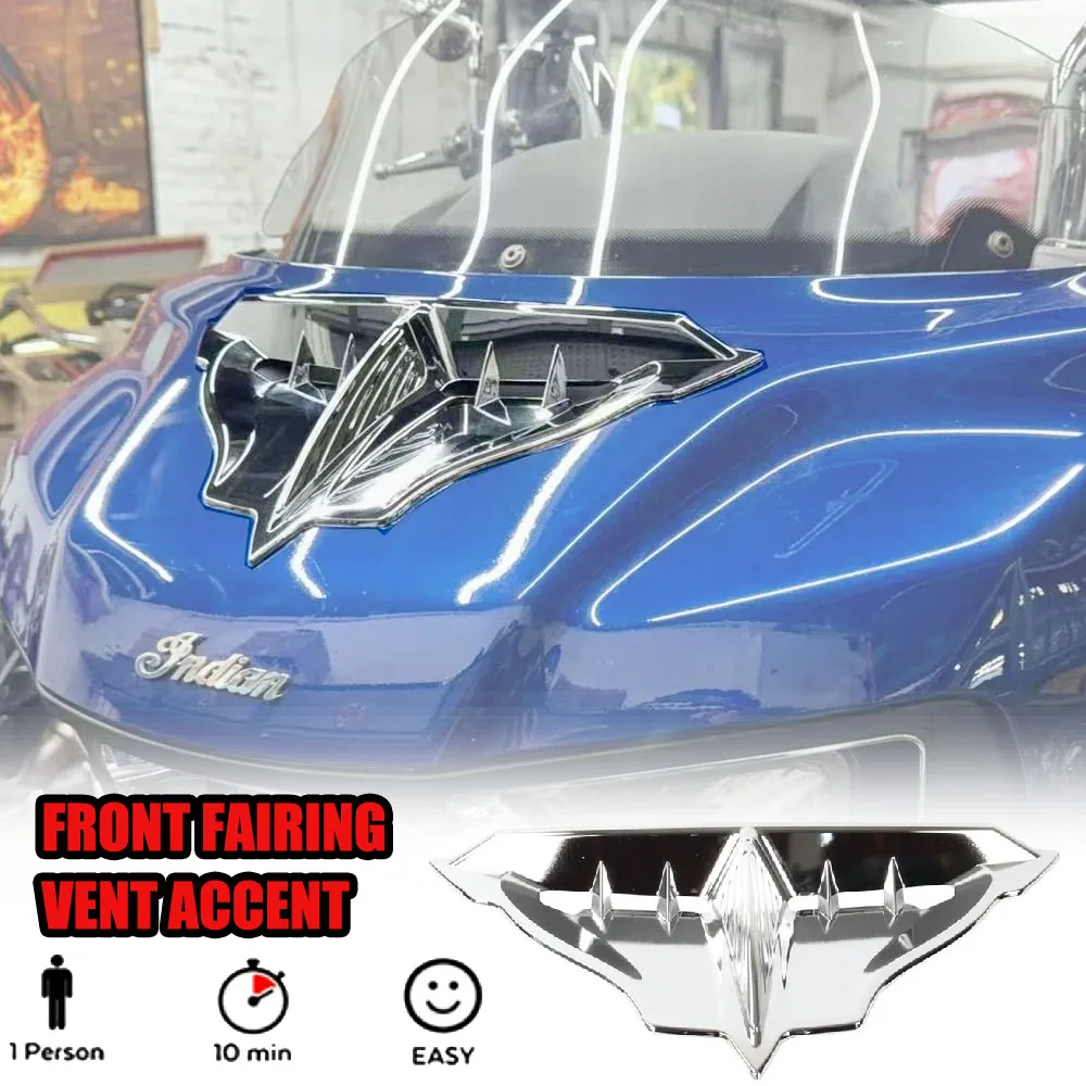 

High Quality ABS Gloss Motorcycle Front Fairing Vent Cover - Parts Accessories Fit For Indian Challenger Pursuit 2020-2025
