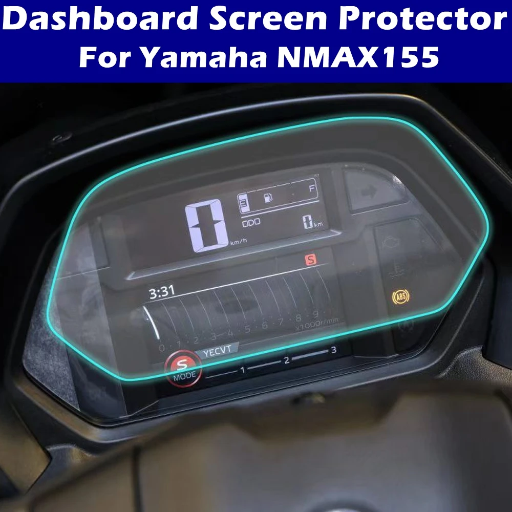 Dashboard Screen Protector For Yamaha NMAX 155 2025 Ultra Clear Anti Scratch Cluster Instrument Film NMAX155 Accessories