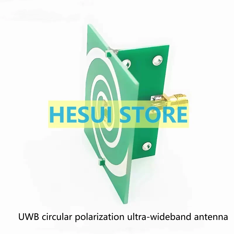 UWB circular polarization UWB antenna Spiral antenna isometric spiral antenna