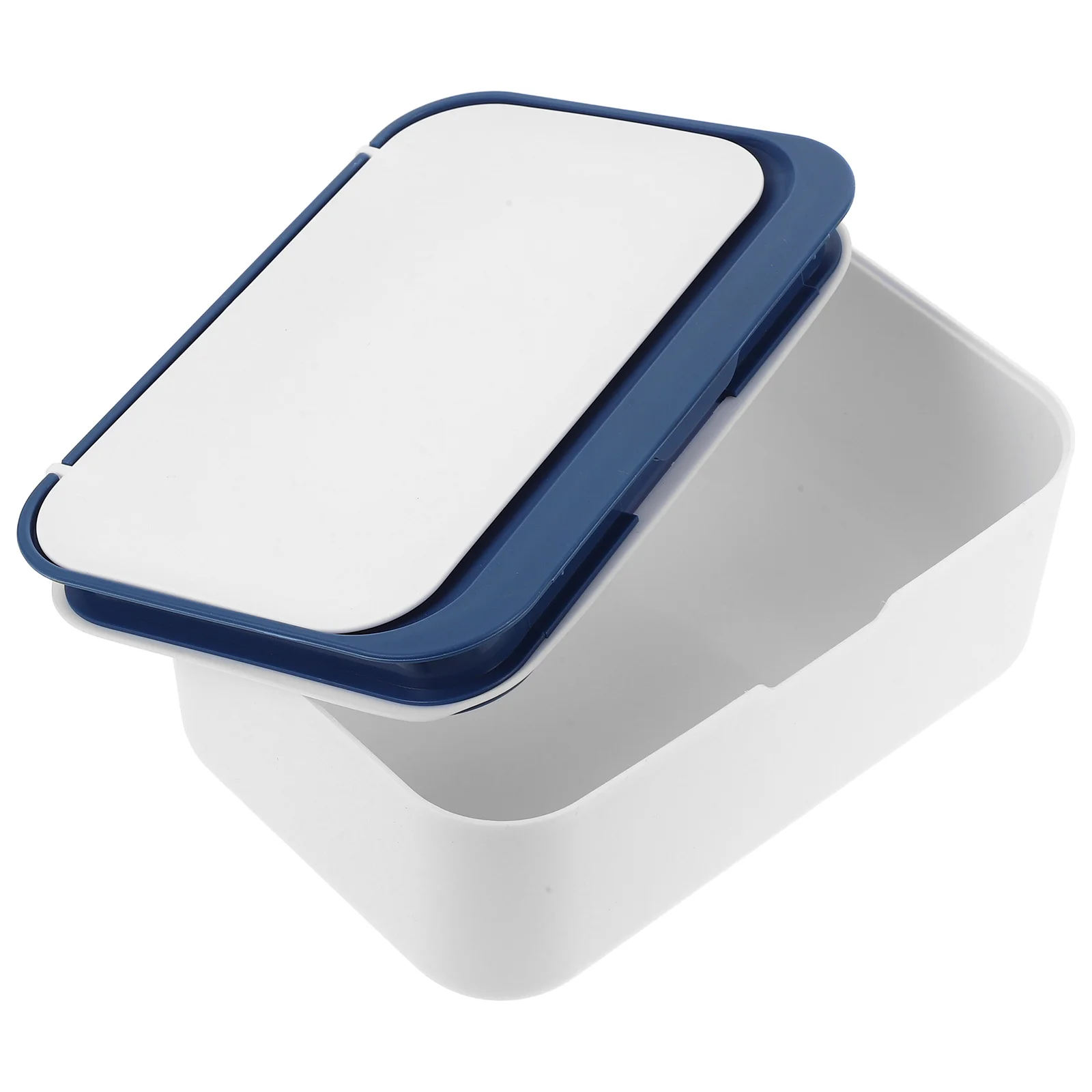 Dustproof Tissue Box Reusable Wipe Container Multifunctional Design Large Capacity Elegant Appearance Flip-Top Lid for Home