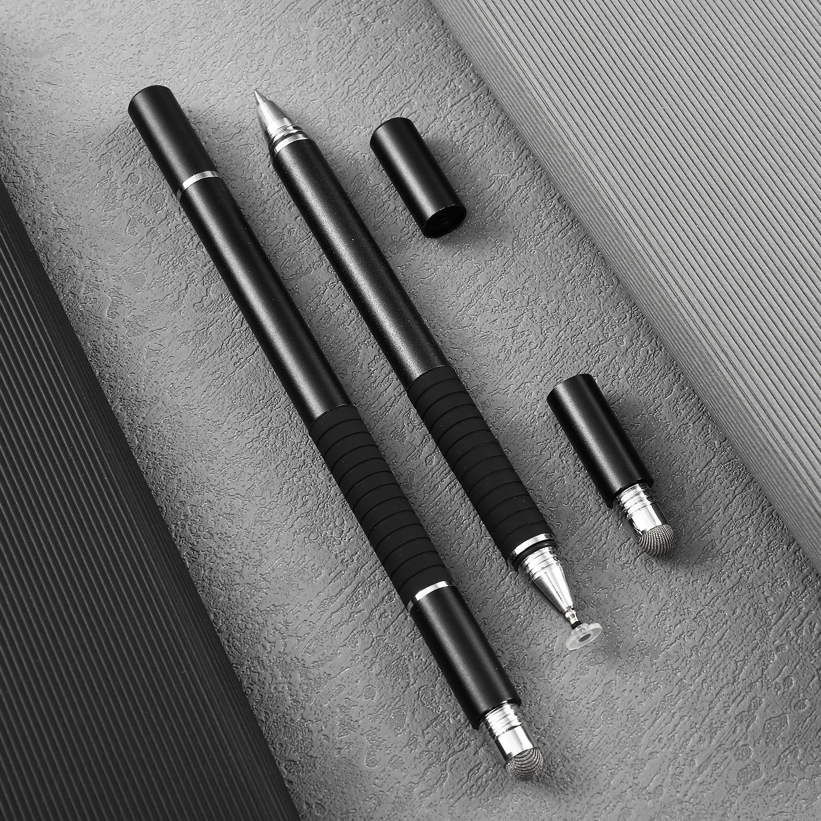 2Pcs Delicate Capacitive Pen Stylish Stylus Pencil for Touch Screen Devices Lightweight Precise Control Wide Compatibility